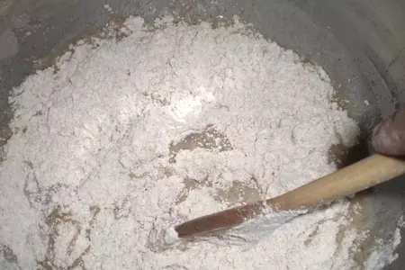 Кардамоновые булочки-печенья из цельной муки с корицей(   ): шаг 9