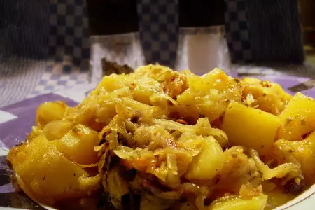 Капустное „жаркое“ (рецепт моей бабушки): шаг 4