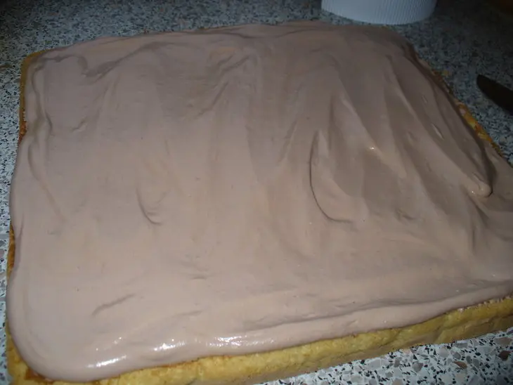 Рулет " nesquik ": шаг 3