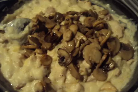 Французский пирог с курицей (tourte au poulet): шаг 4