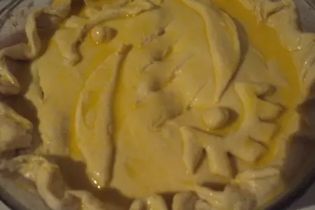 Французский пирог с курицей (tourte au poulet): шаг 7