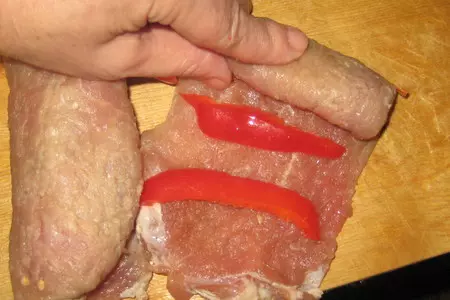 Рулеты по-хлудовски в багровых тонах: шаг 2