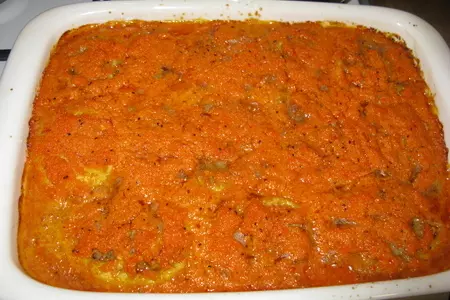 Мясные розочки на кефирно-содовом тесте с интересным соусом: шаг 8