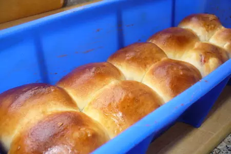 Пирог сдобный с двумя начинками: шаг 2