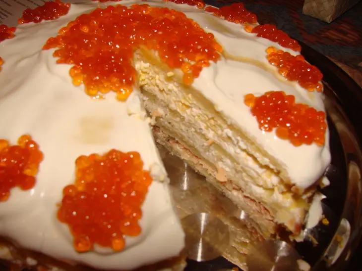 Торт закусочный: шаг 8