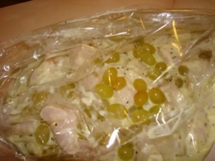 Курочка в маринаде из киви: шаг 5