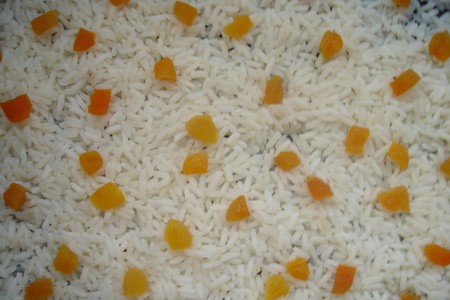 Тыквенная запеканка с творогом и рисом: шаг 4