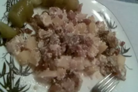 Горшочек с мясом и изюмом: шаг 6
