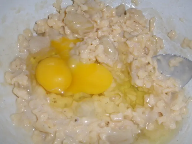 Сырные тарталетки с чесночным конфи: шаг 3
