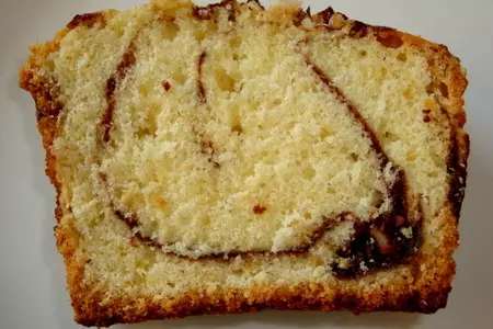 Вкусный кекс-пирог  и шоколадная помадка: шаг 4