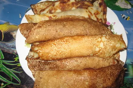 Блинчики картофельные с капустно-морковной начинкой: шаг 8