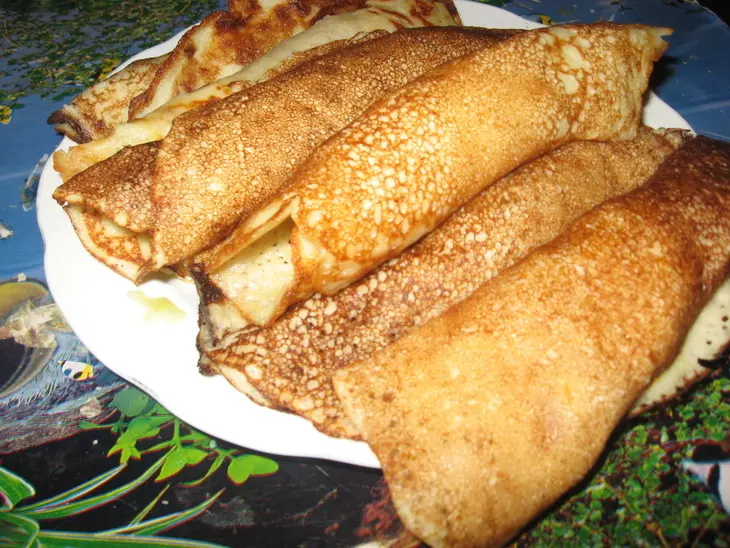 Блинчики картофельные с капустно-морковной начинкой: шаг 9