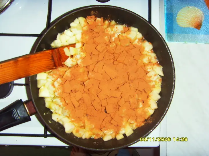 Яблочные ватрушки: шаг 7