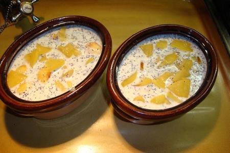 Сырные шарики с айвой в маковом соусе: шаг 5