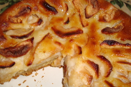 Пирог  с яблоами (цветаевский): шаг 3