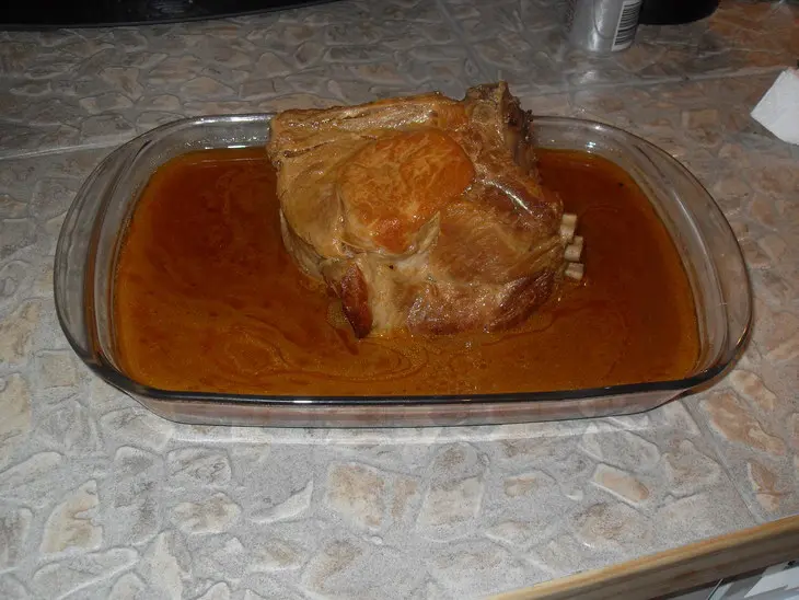 Мясо тушеное (традиционный schmorbraten): шаг 1