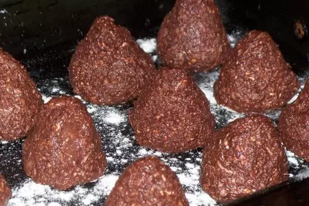 Печенье овсяно шоколадно кокосовое !!!!: шаг 4