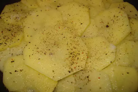 Гратен из картофеля и рыбы: шаг 2