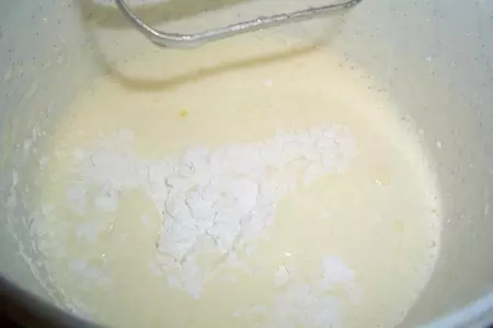 Пирог их овсяных хлопьев с яблочным пюре: шаг 4