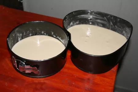 Банановый торт-суфле: шаг 5
