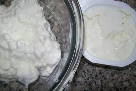 Диетический торт из гречневой муки с творожно-йогуртовым кремом: шаг 12