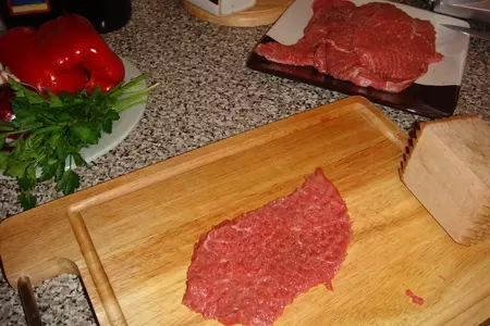 Мясные рульки "особенные": шаг 2