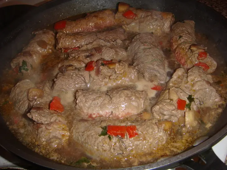 Мясные рульки "особенные": шаг 4