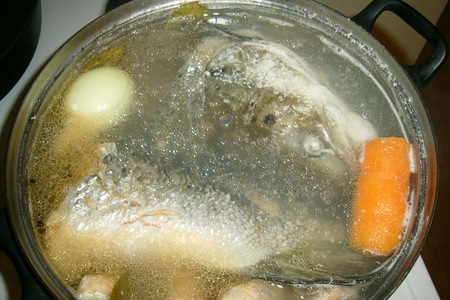 Суп рыбный (из семги): шаг 2