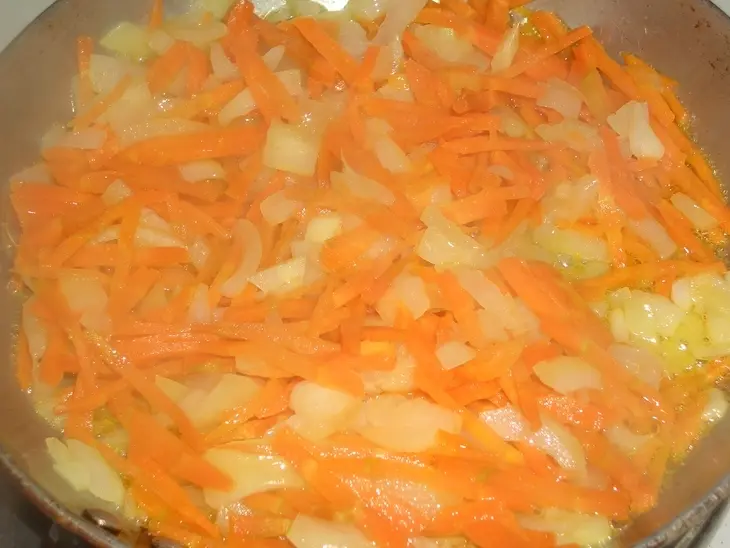 Густой суп из чечевицы с сыром: шаг 4