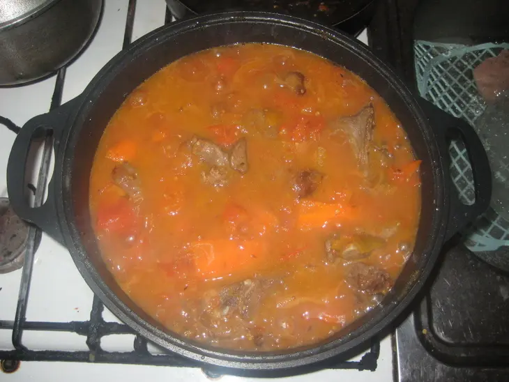 Рагу баранина с овощами: шаг 7