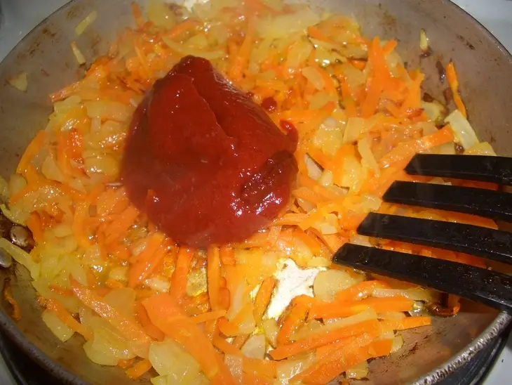 Густой суп из чечевицы с сыром: шаг 5