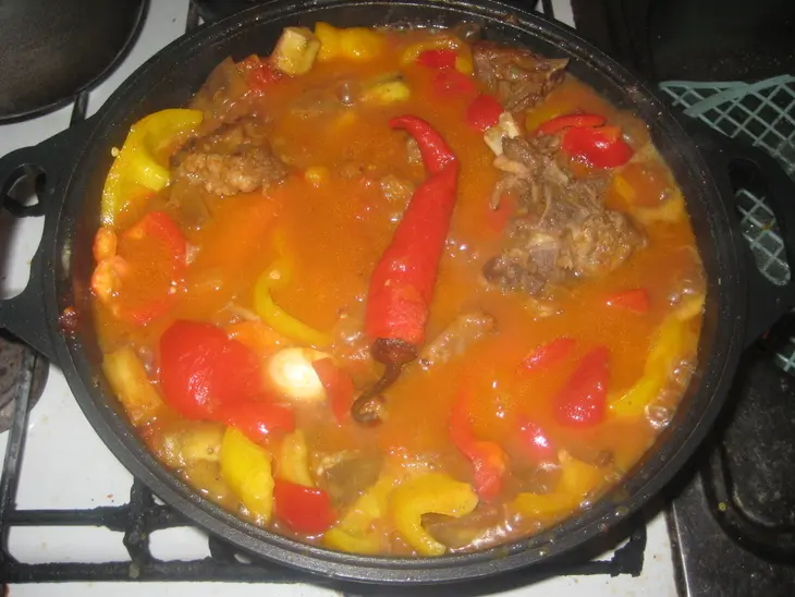 Рагу баранина с овощами: шаг 8
