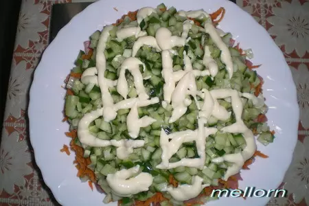Салат «юлия»: шаг 3
