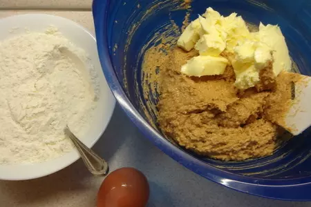 Нежное печенье с арахисовым маслом.: шаг 1