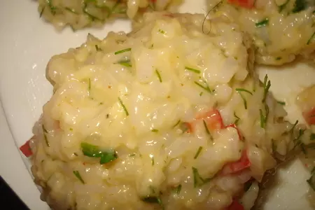 Рисовые котлетки с сыром и зеленью: шаг 3