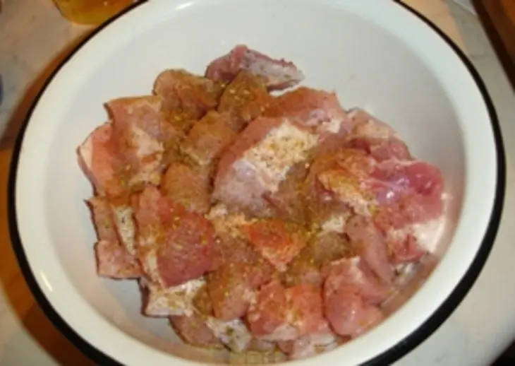 Сочное мясо под кисло-сладким соусом: шаг 3