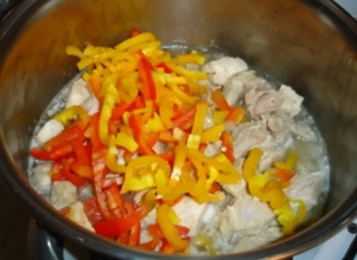Сочное мясо под кисло-сладким соусом: шаг 10