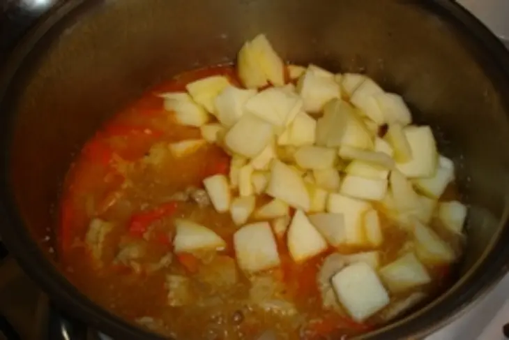 Сочное мясо под кисло-сладким соусом: шаг 14