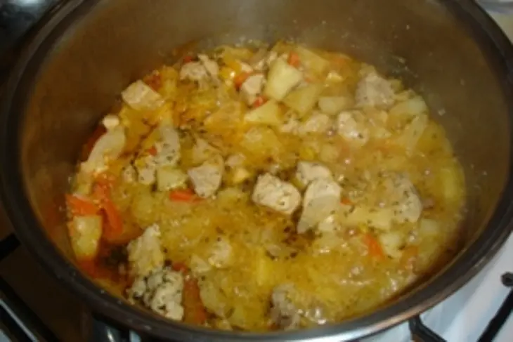 Сочное мясо под кисло-сладким соусом: шаг 17