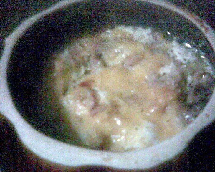 Горшочки с курятиной, цветной капустой и сливками: шаг 6
