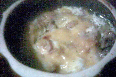 Горшочки с курятиной, цветной капустой и сливками: шаг 6
