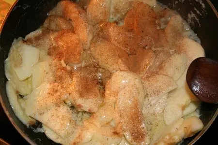 Шарлотка для любимого: шаг 4