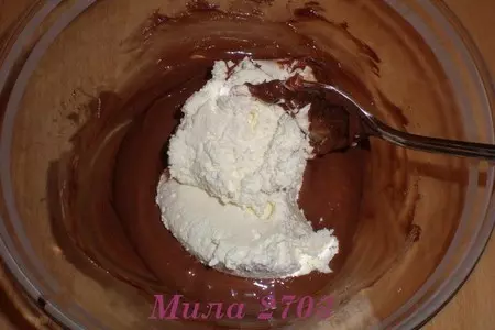 «полосатое» пирожное без выпечки (очень вкусно и просто): шаг 1