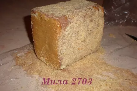 «полосатое» пирожное без выпечки (очень вкусно и просто): шаг 6