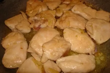 Винная курочка в чесночной карамели: шаг 4