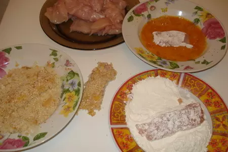 Куриные мини-шницели: шаг 4