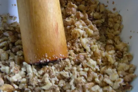 Рыба в льезоне и ореховой крошке: шаг 2