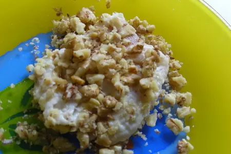 Рыба в льезоне и ореховой крошке: шаг 4