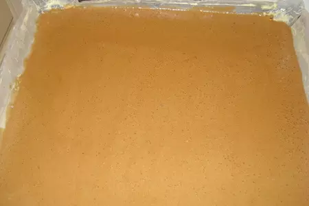 Шоколадный рулет с лимонным кремом: шаг 4