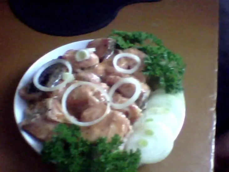 Селёдочка по -домашнему: шаг 2